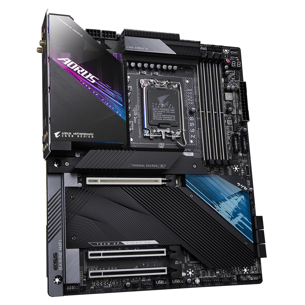 PLACA de BAZA Gigabyte "Z690 AORUS MASTER", skt LGA 1700, EATX, Intel Z690, 4 x DDR5, max. 128 GB, 6 x SATA, 5 x M.2, 7.1, "Z690 AORUS MASTER"