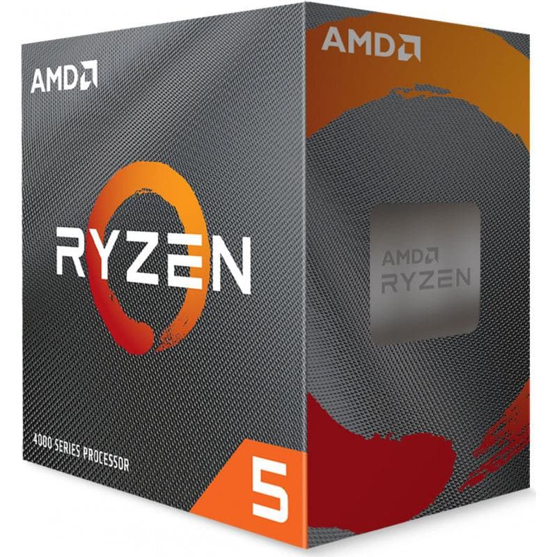 CPU AMD Ryzen 5 4600G, skt AM4, AMD Ryzen 5, frecventa 3.7 GHz, turbo 4.2 GHz, 6 nuclee, putere 65 W, "100-100000147BOX"