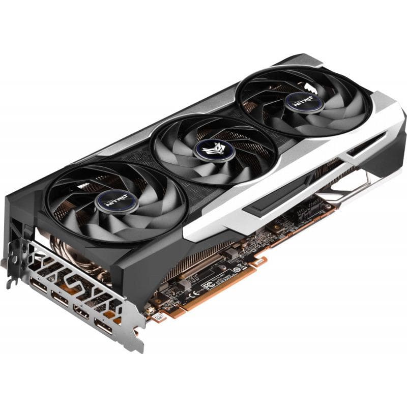 PLACA VIDEO SAPPHIRE "Radeon NITRO+ RX 6750 XT OC", 12 GB GDDR6 192 biti, PCI Express 4.0 x 16, HDMI DisplayPort x 3, sistem racire aer, "11318-01-20G" — miniatură