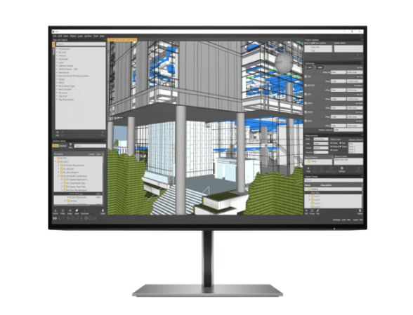 HP Z-Display Z24n G3 24inch IPS WUXGA 1920x1200 16:10 1000:1 350cd/m2 5ms DP 1.2 HDMI 1.4 4xUSB-A 3.2, "1C4Z5AA#ABB"