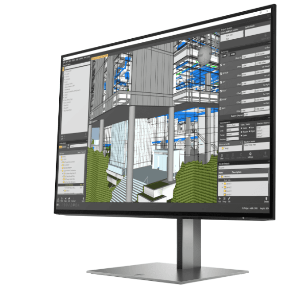 HP Z-Display Z24n G3 24inch IPS WUXGA 1920x1200 16:10 1000:1 350cd/m2 5ms DP 1.2 HDMI 1.4 4xUSB-A 3.2, "1C4Z5AA#ABB" — miniatură