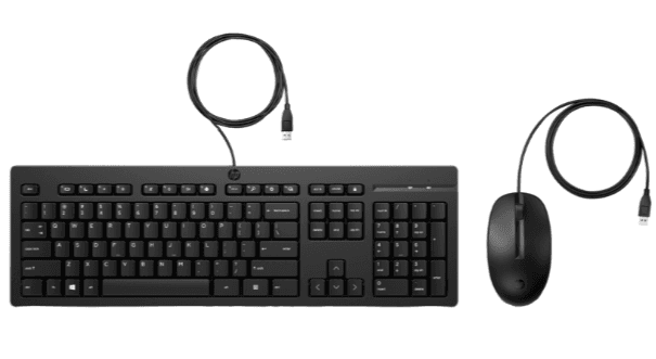 HP 225 Wired Mouse and Keyboard Combo (EN), "286J4AA#ABB"