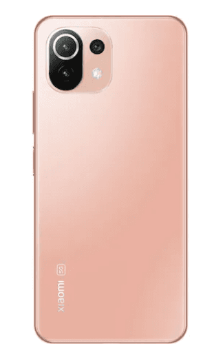 SMARTphone Xiaomi, "11 LITE 5G" ecran 6.55 inch, dual sim, rez. camera 64 Mpix, memorie interna 128 GB, 5G, Android, acumulator 4250 mAh, roz, "35694" — miniatură