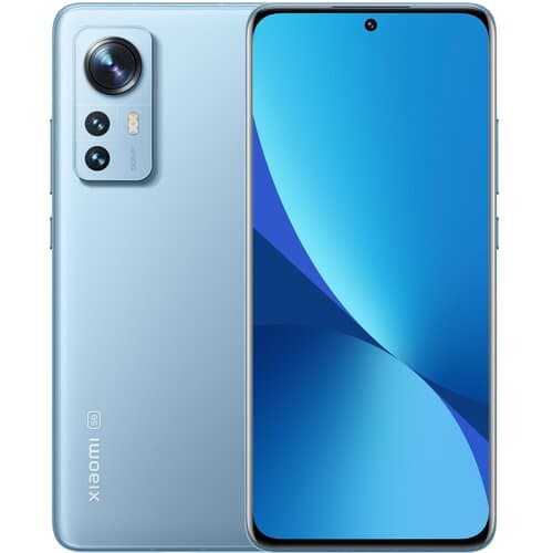 SMARTphone Xiaomi, "12" ecran 6.28 inch, dual sim, rez. camera 50 Mpix, memorie interna 256 GB, 5G, Android, acumulator 4500 mAh, albastru, "35837"