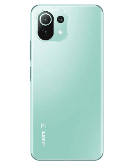 SMARTphone Xiaomi, "11 LITE 5G" ecran 6.55 inch, dual sim, rez. camera 64 Mpix, memorie interna 128 GB, 5G, Android, acumulator 4250 mAh, verde, "36960" — miniatură