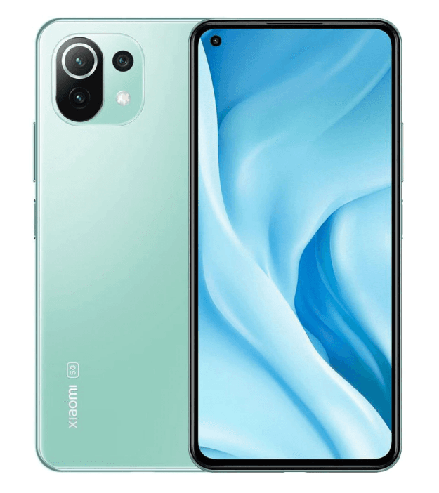 SMARTphone Xiaomi, "11 LITE 5G" ecran 6.55 inch, dual sim, rez. camera 64 Mpix, memorie interna 128 GB, 5G, Android, acumulator 4250 mAh, verde, "36960" — miniatură