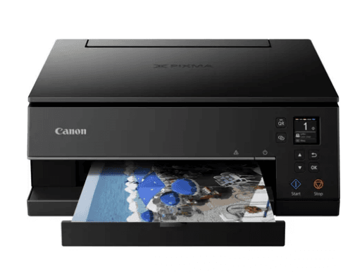 Multifunctional Inkjet Color Canon Pixma TS6350a Black, A4, Functii:Impr|Scan|Cop,Viteza Print Mono:15ipm,Viteza Print color:10ipm,Conectiv:USB|WiFi,Duplex:Da,ADF:Nu "3774C066AA" — miniatură