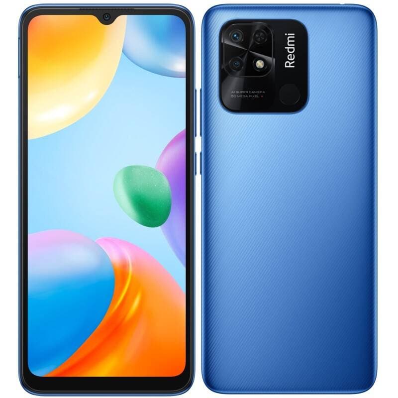 SMARTphone Xiaomi, "REDMI 10C" ecran 6.71 inch, dual sim, rez. camera 50 Mpix, memorie interna 64 GB, 4G, Android, acumulator 5000 mAh, albastru, "38606"