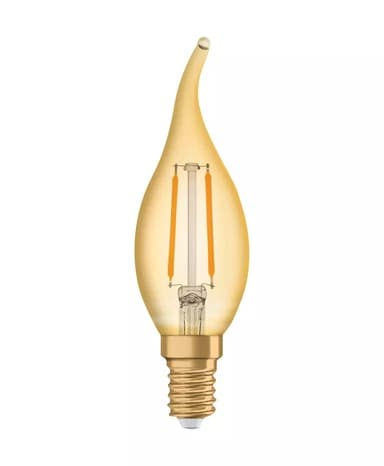 BEC LED Osram, soclu E14, putere 2.5 W, forma lumanare, lumina alb calda, alimentare 220 - 240 V, "000004058075293236" — miniatură
