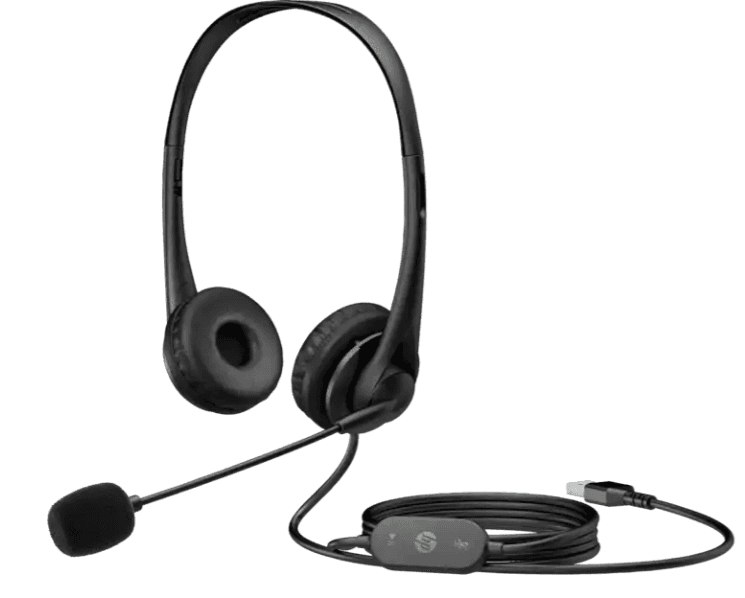 HP USB G2 Stereo Headset "428K6AA" — miniatură