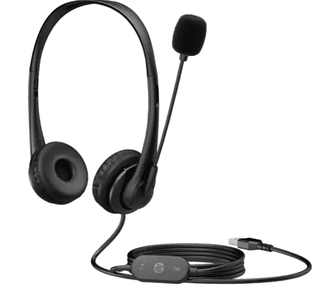 HP USB G2 Stereo Headset "428K6AA" — miniatură