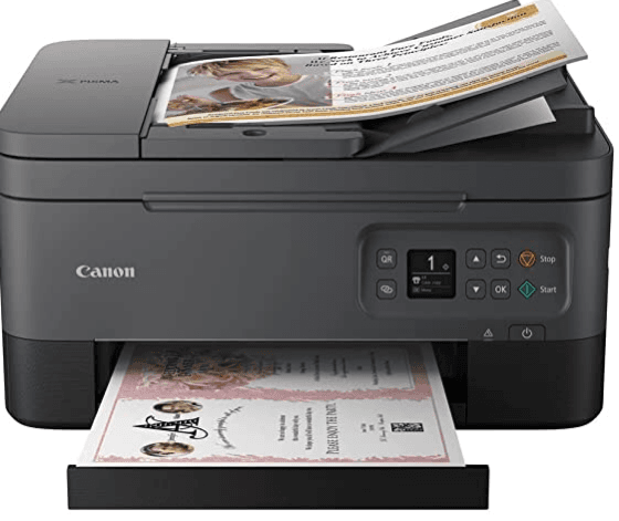 Multifunctional Inkjet Color Canon Pixma TS7450a Black,A4,Functii:Impr|Scan|Cop,Viteza Print Mono:13ipm,Viteza Print color:6.8ipm,Conectiv:USB|WiFi,Duplex:Da,ADF:ADF "4460C056AA"
