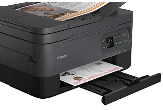 Multifunctional Inkjet Color Canon Pixma TS7450a Black,A4,Functii:Impr|Scan|Cop,Viteza Print Mono:13ipm,Viteza Print color:6.8ipm,Conectiv:USB|WiFi,Duplex:Da,ADF:ADF "4460C056AA" — miniatură