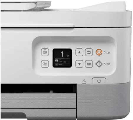 Multifunctional Inkjet Color Canon Pixma TS7451a White,A4,Functii:Impr|Scan|Cop,Viteza Print Mono:13ipm,Viteza Print color:6.8ipm,Conectiv:USB|WiFi,Duplex:Da,ADF:ADF "4460C076AA" — miniatură