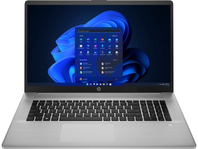 NOTEBOOK HP, "470 G8" 17.3 inch, i7-1165G7, 16 GB DDR4, SSD 512 GB, nVidia GeForce MX450, Windows 11 Pro, "59S60EA#ABB" (