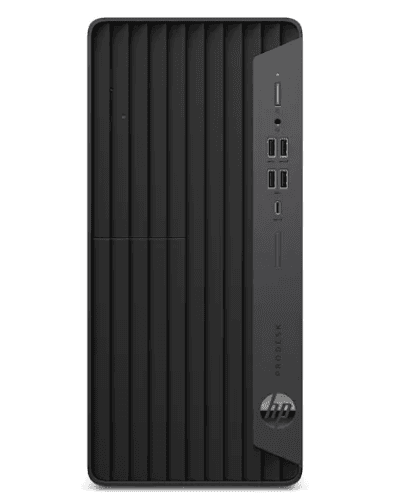 DESKTOP HP, "ProDesk 600 G6" Micro Tower, CPU i7-10700, NVIDIA T400, memorie 16 GB, SSD 512 GB, tastatura si mouse, Windows 11 Pro, "5J1W9EA#ABB" — miniatură
