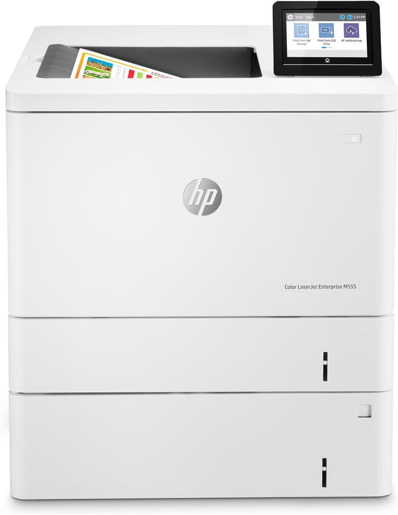 Imprimanta Laser Color HP M555x, A4, Functii: Impr., Viteza de Printare Monocrom: 38ppm, Viteza de printare color: 38ppm, Conectivitate:USB|Ret, Duplex:Da, ADF:Nu "7ZU79A"