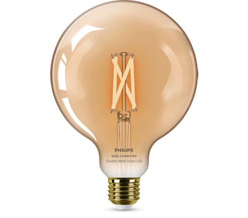 BEC smart LED Philips, soclu E27, putere 7 W, forma sferic, lumina alb calda alb rece, alimentare 220 - 240 V, "000008719514372122"