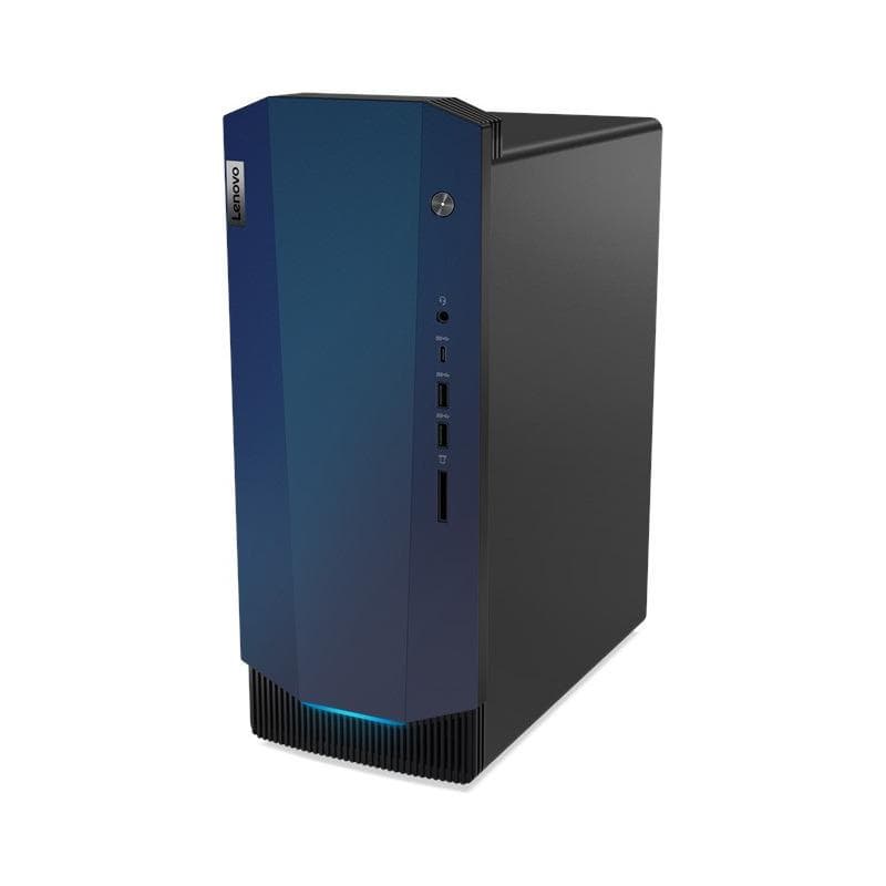 DESKTOP LENOVO, "IdeaCentre G5" Mini Tower, CPU i5-10400F, nVidia GeForce GTX 1660 Super, memorie 16 GB, SSD 512 GB, tastatura si mouse, FreeDos, "90RE008GRI" — miniatură