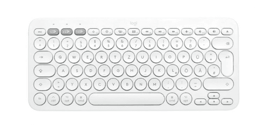 LOGITECH K380 for Mac Multi-Device Bluetooth Keyboard - OFFWHITE - INTL - INTNL (UK), "920-010407"