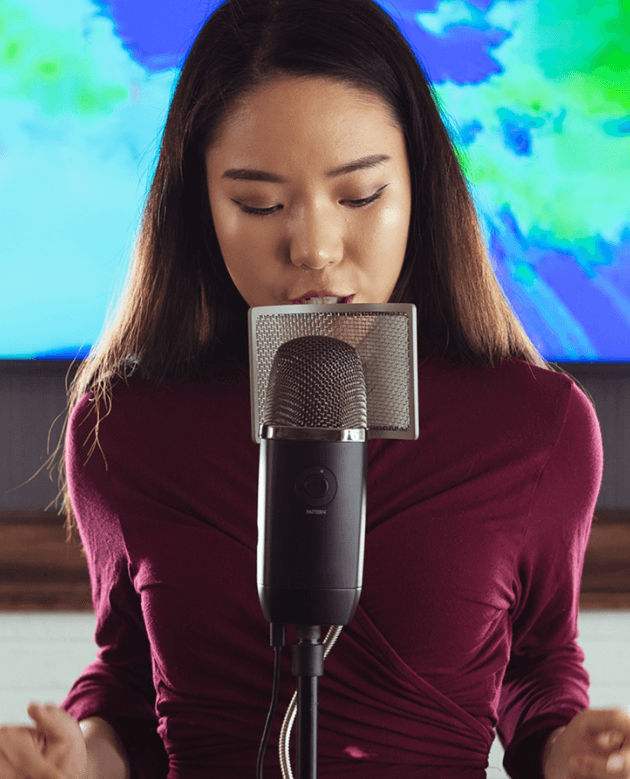 LOGITECH Blue Yeti Nano USB Mic - SHADOW GREY - EMEA "988-000205" — miniatură