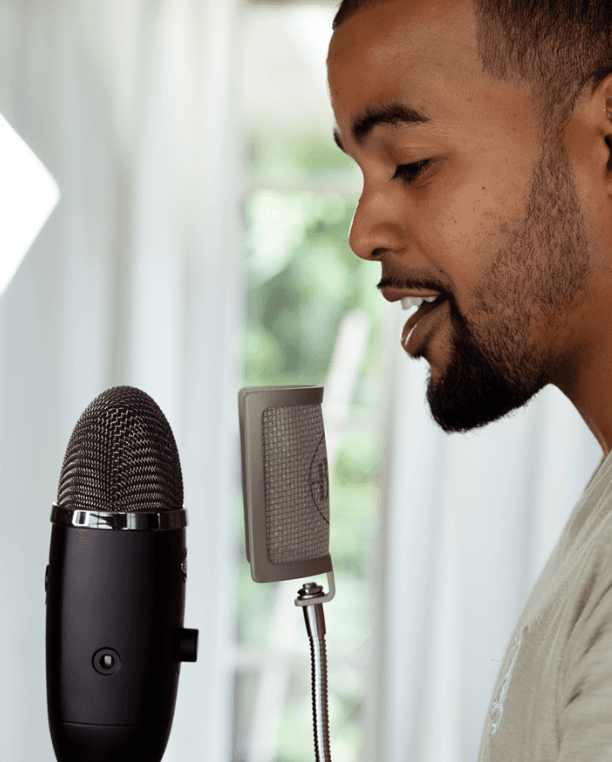 LOGITECH Blue Yeti Nano USB Mic - SHADOW GREY - EMEA "988-000205" — miniatură