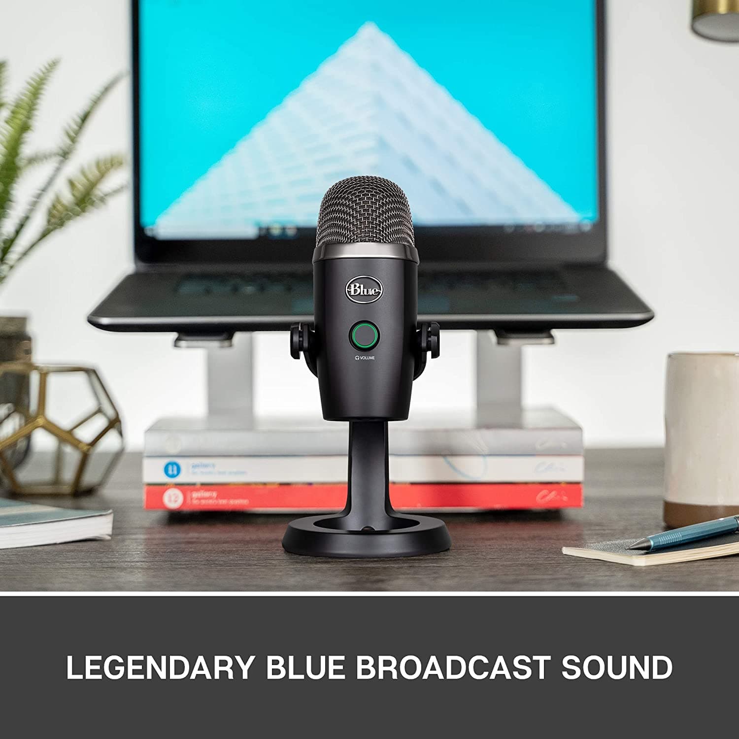 LOGITECH Blue Yeti Nano USB Mic - BLACK - EMEA "988-000401" — miniatură