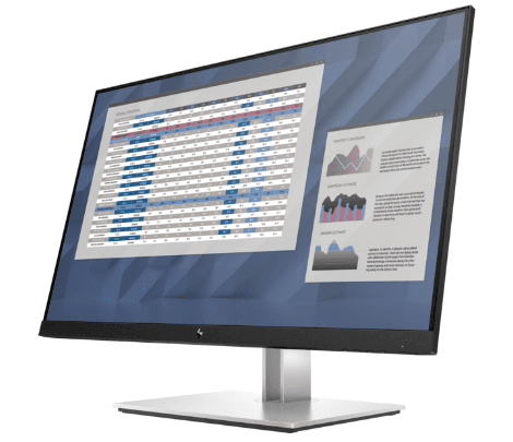 HP E27 G4 27inch IPS FHD 1920x1080 16:9 Display Port HDMI VGA 5xUSB 3yr, "9VG71AA#ABB" — miniatură