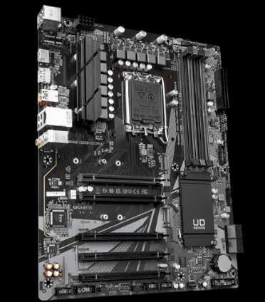 PLACA de BAZA Gigabyte "B660 DS3H DDR4", skt LGA 1700, mATX, Intel B660, 4 x DDR4, max. 128 GB, 4 x SATA, 2 x M.2, 7.1, "B660 DS3H DDR4" — miniatură