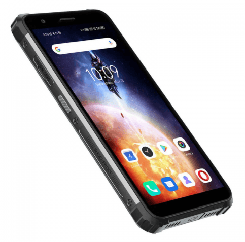 SMARTphone Blackview, "BV6600E" ecran 5.70 inch, dual sim, rez. camera 13 Mpix, memorie interna 32 GB, 4G, Android, acumulator 8580 mAh, negru, "BV6600E BLACK" — miniatură