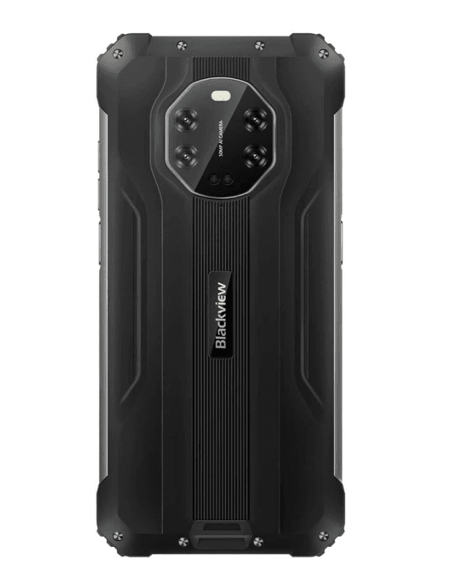 SMARTphone Blackview, "BV8800" ecran 6.58 inch, dual sim, rez. camera 20 Mpix, memorie interna 128 GB, 4G, Android, acumulator 8380 mAh, negru, "BV8800 BLACK" — miniatură