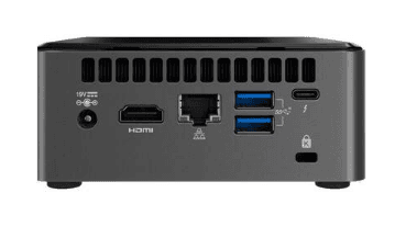 NUC INTEL, COMPUTING KIT, Ultra Compact Form Factor, i7 10710U, nu RAM, nu HDD, nu SSD, placa video integrata, "BXNUC10I7FNHN2 99AHTG" — miniatură