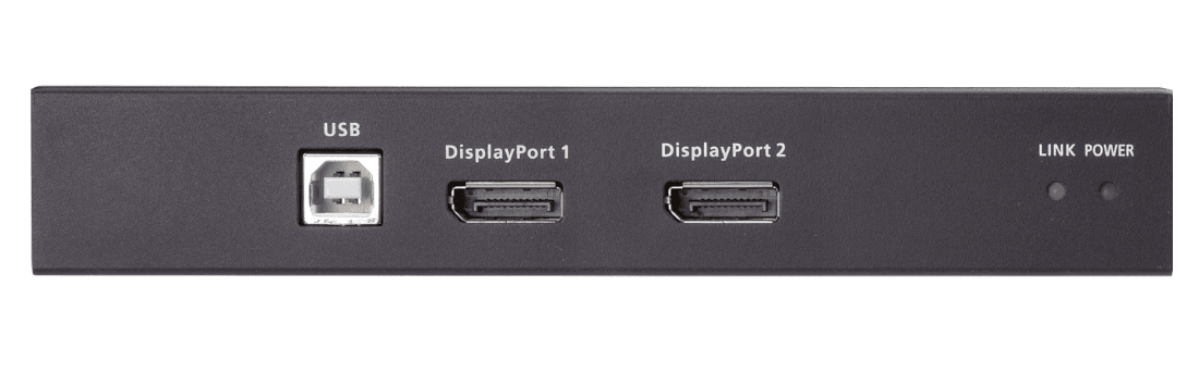 USB DisplayPort Aten Dual View HDBaseTTM 2.0 KVM Extender (4K@100m for Single View) "CE924-AT-G" — miniatură