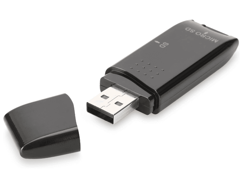 DIGITUS USB 2.0 SD/Micro SD Cardreader for SD SDHC/SDXC and TF Micro-SD cards "DA-70310-3"