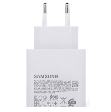Incarcator retea 220V Samsung, USB, alb, Quick charge, "GP-PTU020SODWQ" — miniatură