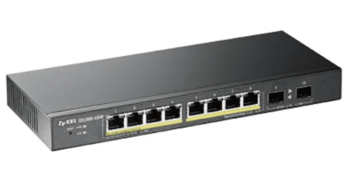 ZYXEL GS1100-10HP 10PORT GBE POE SWITCH, "GS1100-10HP-EU0102" (include TV 1.75lei) — miniatură