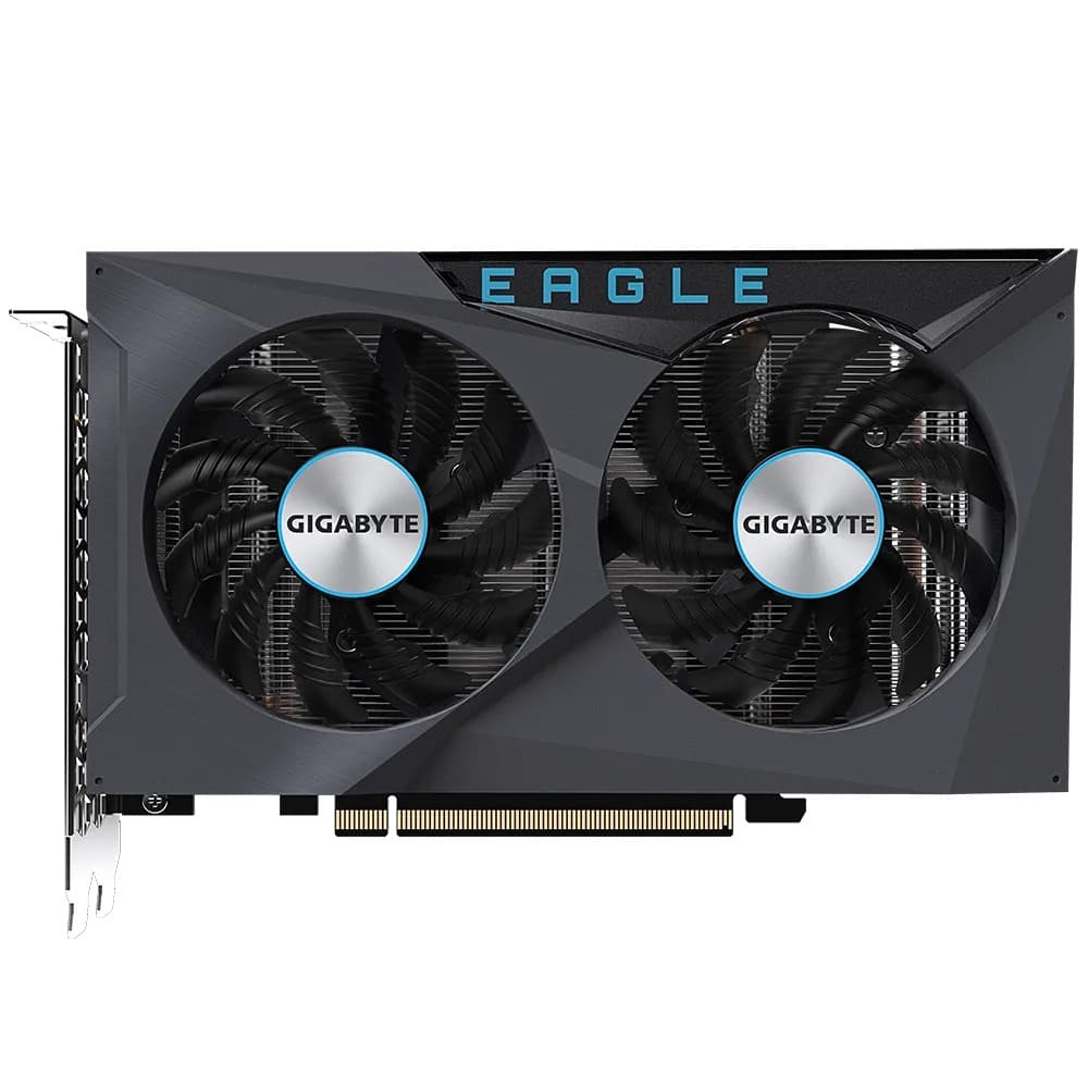 PLACA VIDEO GIGABYTE "Radeon RX 6400 EAGLE", 4 GB GDDR6 64 biti, PCI Express 4.0 x 16, HDMI DisplayPort, sistem racire aer, "GV-R64EAGLE-4GD"