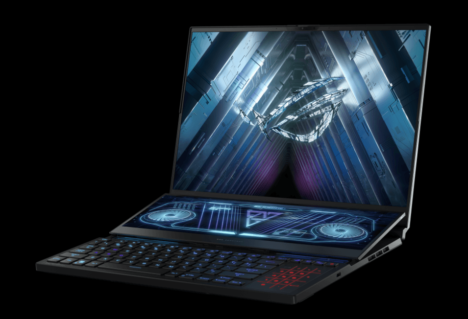 NOTEBOOK Asus - gaming, "ROG Zephyrus Duo 16" 16.0 inch, Ryzen 9 6900HX, 32 GB DDR5, SSD 1 TB, nVidia GeForce RTX 3070 Ti, Windows 11 Home, "GX650RW-LS103W" ( — miniatură