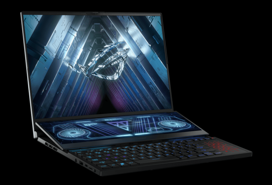 NOTEBOOK Asus - gaming, "ROG Zephyrus Duo 16" 16.0 inch, Ryzen 9 6900HX, 32 GB DDR5, SSD 1 TB, nVidia GeForce RTX 3070 Ti, Windows 11 Home, "GX650RW-LS103W" ( — miniatură