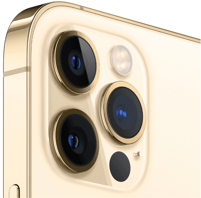 SMARTphone Apple, "iPhone 12 PRO" ecran 6.1 inch, dual sim, rez. camera 12 Mpix, memorie interna 512 GB, 5G, iOS, acumulator 4500 mAh, auriu, "MGMW3__/A" — miniatură