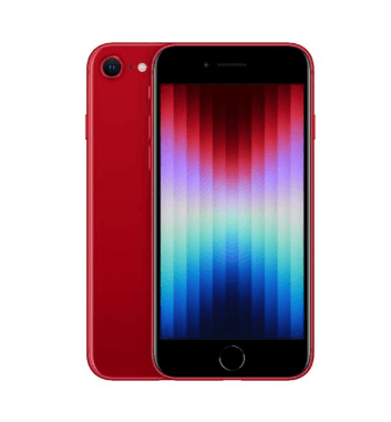 SMARTphone Apple, "iPhone SE 3 5G" ecran 4.7 inch, dual sim, rez. camera 12 Mpix, memorie interna 64 GB, 5G, iOS, rosu, "MMXH3__/A"