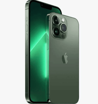 SMARTphone Apple, "iPhone 13 PRO MAX" ecran 6.7 inch, dual sim, rez. camera 12 Mpix, memorie interna 128 GB, 5G, iOS, acumulator 4352 mAh, verde, "MNCY3__A" — miniatură