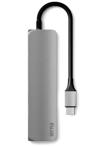 MULTIPORT Slim USB-C GY, "PL9915111900015" — miniatură