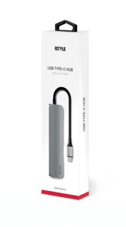 MULTIPORT Slim USB-C GY, "PL9915111900015" — miniatură