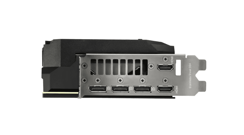 PLACA VIDEO ASUS "GeForce RTX 3080 GAMING OC", 10 GB GDDR6X 320 biti, PCI Express 4.0 x 16, HDMI x 2 DisplayPort x 3, sistem racire aer, "RS-RTX3080-O10G2" — miniatură