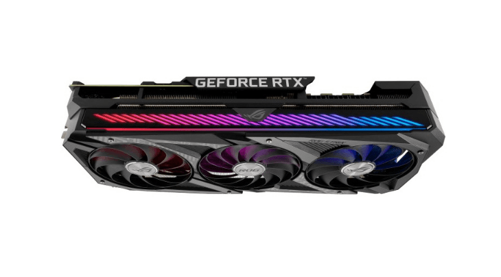 PLACA VIDEO ASUS "GeForce RTX 3080 GAMING OC", 10 GB GDDR6X 320 biti, PCI Express 4.0 x 16, HDMI x 2 DisplayPort x 3, sistem racire aer, "RS-RTX3080-O10G2" — miniatură
