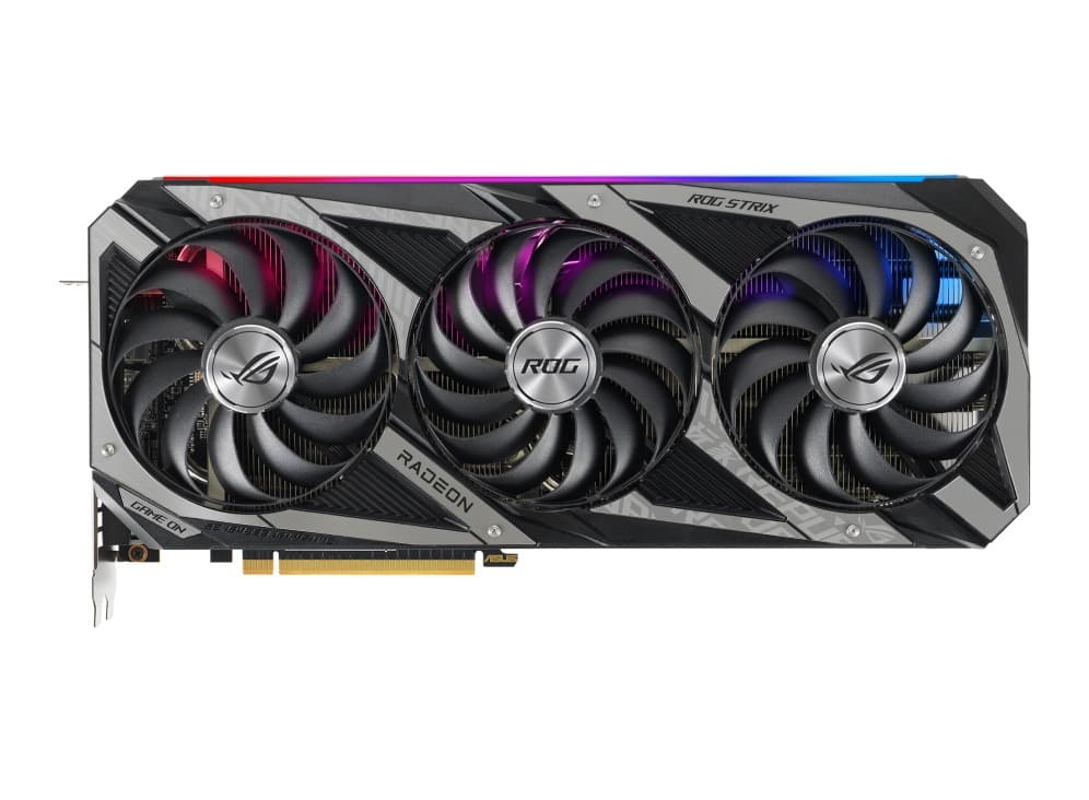 PLACA VIDEO ASUS "ROG Strix Radeon RX 6750 XT OC", 12 GB GDDR6 192 biti, PCI Express 4.0 x 16, HDMI DisplayPort x 3, sistem racire aer, "RS-RX6750XT-O12G"