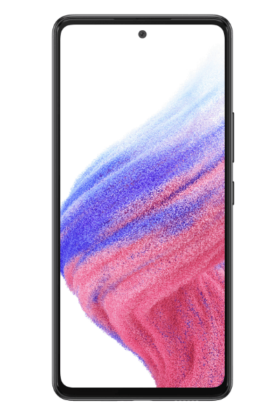 SMARTphone Samsung, "Galaxy A53 5G" ecran 6.5 inch, dual sim, rez. camera 64 Mpix, memorie interna 128 GB, 5G, Android, acumulator 5000 mAh, negru, "SM-A536BZKN"
