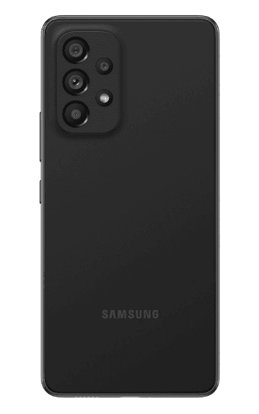 SMARTphone Samsung, "Galaxy A53 5G" ecran 6.5 inch, dual sim, rez. camera 64 Mpix, memorie interna 128 GB, 5G, Android, acumulator 5000 mAh, negru, "SM-A536BZKN" — miniatură