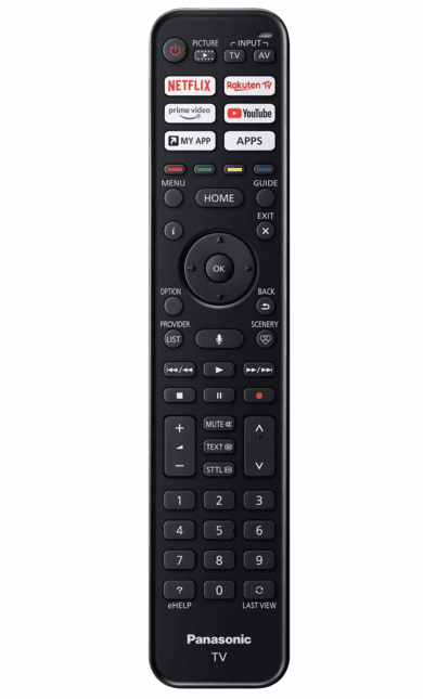 LED TV Panasonic, 164 cm/ 65 inch, Smart TV | Internet TV, ecran plat, rezolutie 4K UHD 3840 x 2160, boxe 30 W, "TX-65JX940E" — miniatură